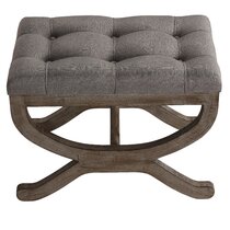 Gracie oaks woodberry store tufted cocktail ottoman